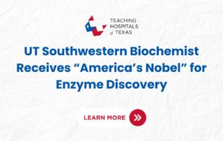 THOT member UT Southwestern biochemist receives "America's Nobel" for Enzyme Discovery