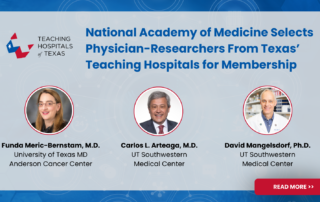 Physician-researchers from two THOT hospitals elected to National Academy of Medicine